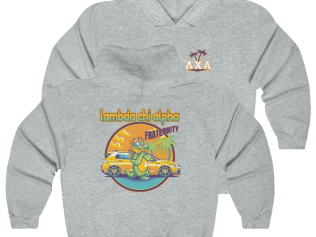 Lambda Chi Alpha Graphic Hoodie | Cool Croc Supply