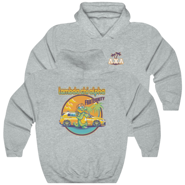 Lambda Chi Alpha Graphic Hoodie | Cool Croc Supply