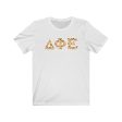 Delta Phi Epsilon Printed Letters | Leopard Print T-Shirt Hot on Sale