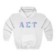 Alpha Sigma Tau Printed Letters | Antarctica Hoodie Discount