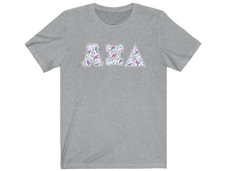 AXiD Printed Letters | Bayside White T-Shirt Online Sale