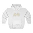 Alpha Phi Printed Letters | Golden Lotus Hoodie Online Sale