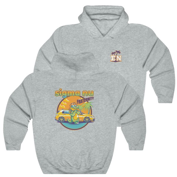 Sigma Nu Graphic Hoodie | Cool Croc Online