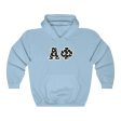 Alpha Phi Printed Letters | Sun and Moon Hoodie For Discount