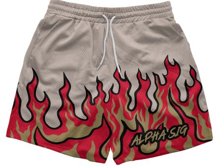 Alpha Sigma Phi - Flames Fundamental Short Discount