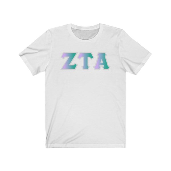 Zeta Tau Alpha Printed Letters | Antarctica T-Shirt For Discount