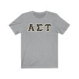 Alpha Sigma Tau Printed Letters | Golden Lotus T-Shirt For Discount