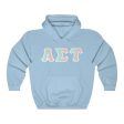 Alpha Sigma Tau Printed Letters | Dreams Hoodie on Sale