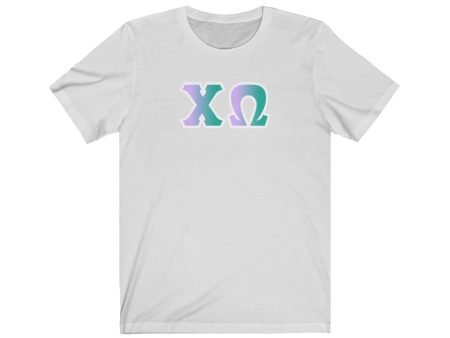 Chi Omega Printed Letters | Antarctica T-Shirt Discount