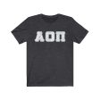 Alpha Omicron Pi Printed Letters | Pastel Tie-Dye T-Shirt Hot on Sale