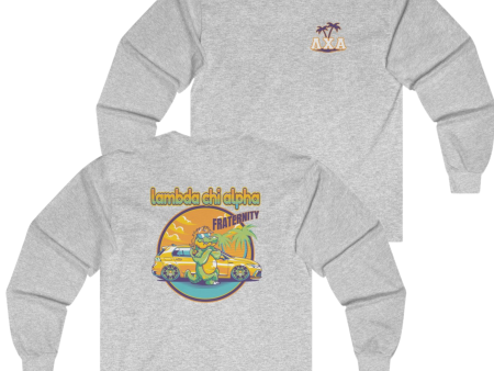 Lambda Chi Alpha Graphic Long Sleeve | Cool Croc on Sale