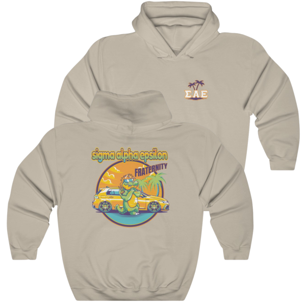 Sigma Alpha Epsilon Graphic Hoodie | Cool Croc Online Sale