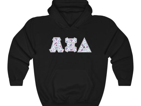 AXiD Printed Letters | Bayside White Hoodie Sale