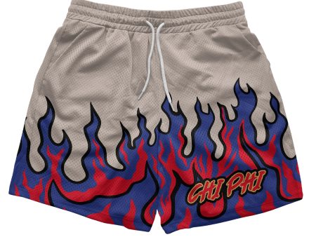 Chi Phi - Flames Fundamental Short Fashion