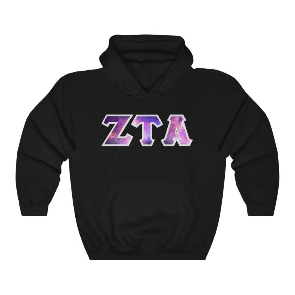 ZTA Printed Letters | Galaxy Hoodie Discount