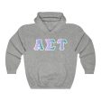 Alpha Sigma Tau Printed Letters | Antarctica Hoodie Discount