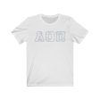 Alpha Omicron Pi Printed Letters | Pastel Tie-Dye T-Shirt Hot on Sale