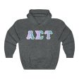 Alpha Sigma Tau Printed Letters | Antarctica Hoodie Discount