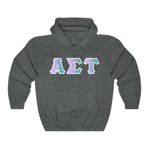 Alpha Sigma Tau Printed Letters | Antarctica Hoodie Discount