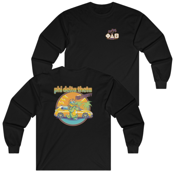 Phi Delta Theta Graphic Long Sleeve | Cool Croc Hot on Sale