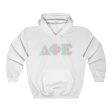 Delta Phi Epsilon Printed Letters | Dreams Hoodie Online