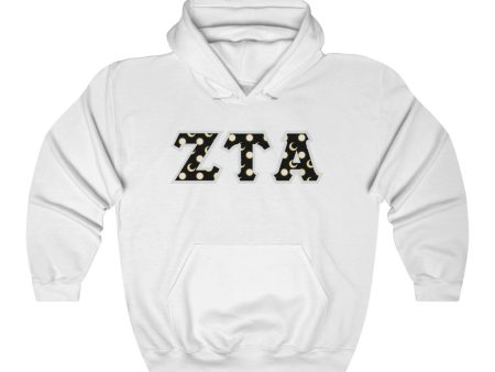 ZTA Printed Letters | Sun and Moon Hoodie on Sale