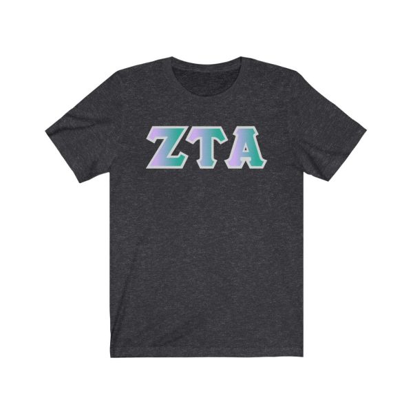 Zeta Tau Alpha Printed Letters | Antarctica T-Shirt For Discount