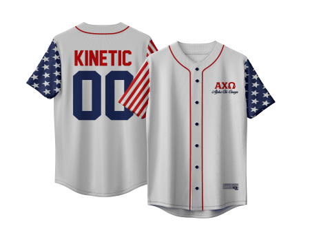 Alpha Chi Omega - Flagship Baseball Jersey Online now