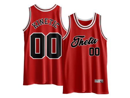 Kappa Alpha Theta - Big Red Basketball Jersey on Sale