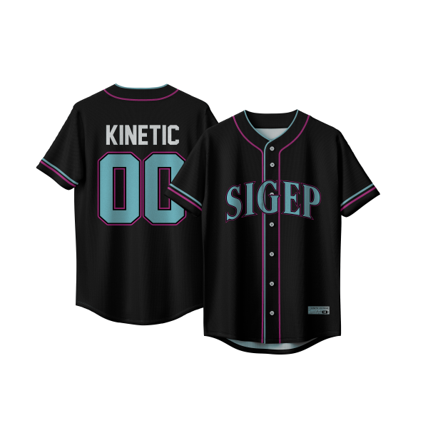 Sigma Phi Epsilon - Neo Nightlife Baseball Jersey For Cheap