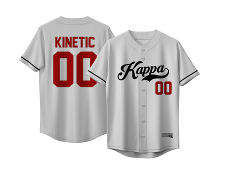 Kappa Kappa Gamma - Classic Ballpark Red Baseball Jersey For Discount