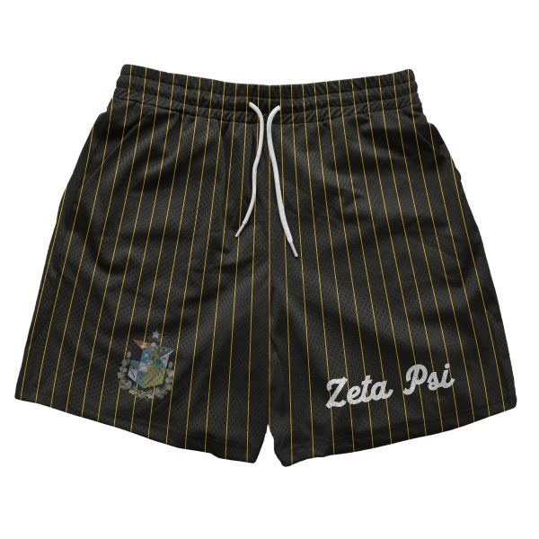 Zeta Psi - Pinstripe Fundamental Short Hot on Sale