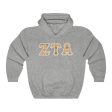 ZTA Printed Letters | Nova Plaid Hoodie For Cheap