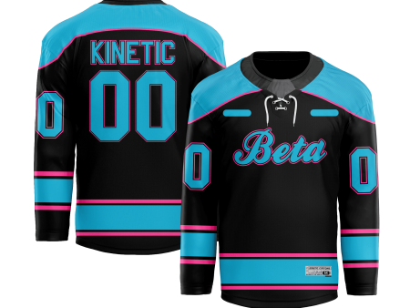 Beta Theta Pi - Tokyo Nights Hockey Jersey For Cheap