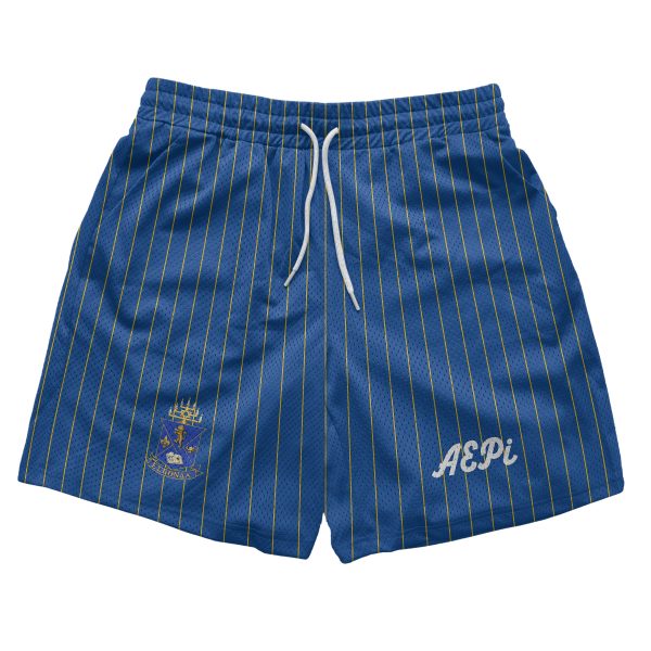 Alpha Epsilon Pi - Pinstripe Fundamental Short Online Hot Sale