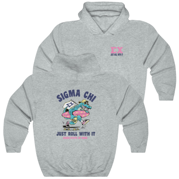 Sigma Chi Graphic Hoodie | Alligator Skater Supply