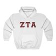 ZTA Printed Letters | Buffalo Plaid Hoodie Fashion