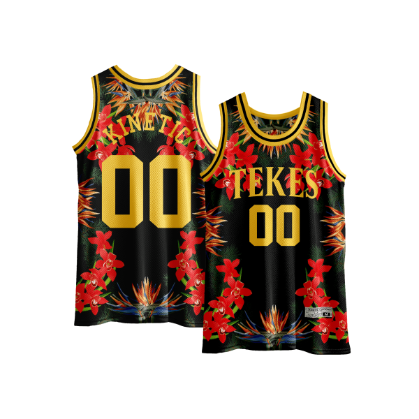 Tau Kappa Epsilon - Orchid Paradise Basketball Jersey Online Sale