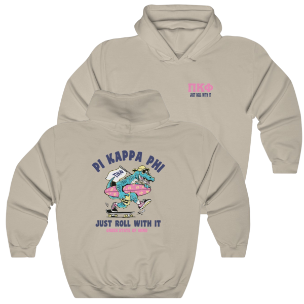 Pi Kappa Phi Graphic Hoodie | Alligator Skater For Cheap