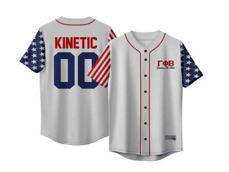 Gamma Phi Beta - Flagship Baseball Jersey For Cheap