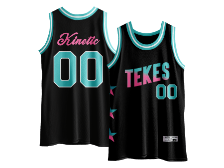 Tau Kappa Epsilon - Cotton Candy Basketball Jersey Online Hot Sale