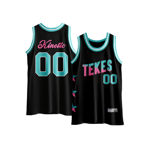 Tau Kappa Epsilon - Cotton Candy Basketball Jersey Online Hot Sale