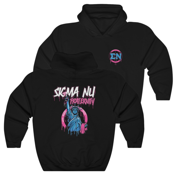 Sigma Nu Graphic Hoodie | Liberty Rebel Hot on Sale