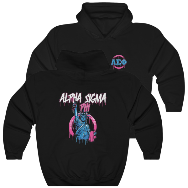 Alpha Sigma Phi Graphic Hoodie | Liberty Rebel Fashion