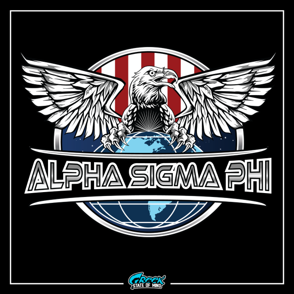 Alpha Sigma Phi Graphic T-Shirt | The Fraternal Order For Cheap