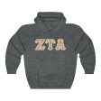 ZTA Printed Letters | Nova Plaid Hoodie For Cheap