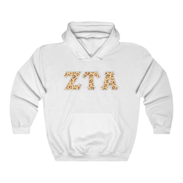 ZTA Printed Letters | Leopard Print Hoodie For Sale