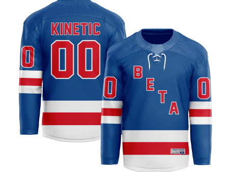 Beta Theta Pi - Blue Legend Hockey Jersey Fashion