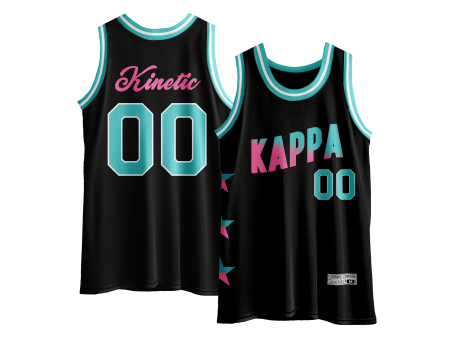 Kappa Kappa Gamma - Cotton Candy Basketball Jersey Cheap