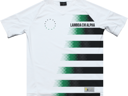 Lambda Chi Alpha - Ombre Soccer Jersey For Discount